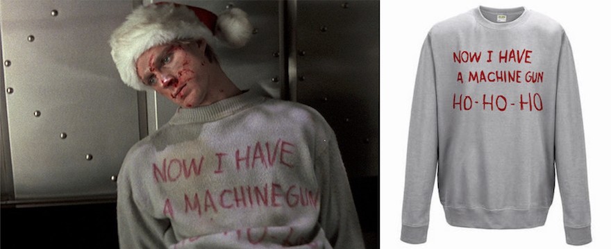 Die Hard, the perfect Christmas jumper design